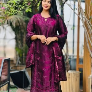 Three Piece Purple